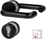 Basi - FS-Rosetten-Dr&uuml;cker-Garnitur - ZT-FS 2150 - Kunststoff Schwarz - 7529-9200