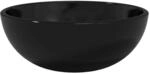 vidaXL Waschbecken Hartglas 30x12 cm Schwarz 345247