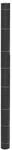 vidaXL Unkrautvlies Schwarz 1,5x200 m PP 4005191