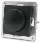 McPower FLAIR LED Dimmer Schalter Schwarz 250V300W ohne Rahmen