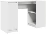 vidaXL Schreibtisch Wei&szlig; 120x42x76 cm Holzwerkstoff 861814