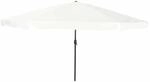 vidaXL Gartenparasol Wei&szlig; und Schwarz 395 x 395 x 245 cm 42003636