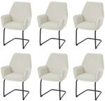 MCW Freischwinger G67 6er-Set Creme-Beige