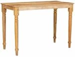 vidaXL Couchtisch Braun 110 x 55 x 77 cm Massivholz Mango 4104586