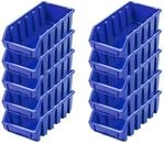 PROREGAL SuperSparSet 10x Sichtlagerbox 2L HxBxT 7,5 x 11,6 x 21,2 cm Polypropylen