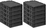 PROREGAL Supersparset 10x Eurobox Nextgen Portable HxBxT 13,5x40x60cm 23 Liter