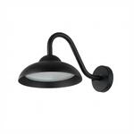 EASYLIGHT Au&szlig;enleuchte LED Klein 25 CM Breit IP54 Schwarz 3000 K 640 LM...