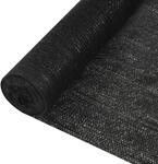 vidaXL Zaunblende Schwarz 3,6x50 m HDPE 150 g/m&sup2; 149352