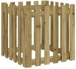 vidaXL Pflanzk&uuml;bel Latten-Design 60x60x60 cm Kiefernholz Impr&auml;gniert 832461