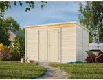 Palmako Holz-Gartenhaus Elias Pultdach Unbehandelt 330 cm x 228 cm 7,3 m&sup2;