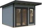 Palmako Holz-Gartenhaus Aurelia Pultdach Lackiert 296 cm x 300 cm 8,4 m&sup2;