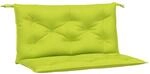 vidaXL Gartenbank-Auflagen 2 Stk Knallgr&uuml;n 100x50x7 cm Oxford-Gewebe 361670