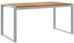 vidaXL Garten-E&szlig;tisch Grau 160 x 80 x 75 cm 4010603