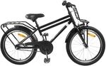 vidaXL Kinderfahrrad 20 Zoll f&uuml;r 6-11 Jahre Alt Schwarz 42009281