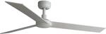 FARO Energiespar Deckenventilator mit Fernbedienung Rudder L Wei&szlig; 132 cm