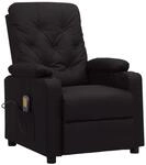 vidaXL Massagesessel Schwarz Kunstleder 339129
