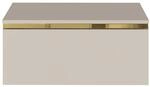 Vente-unique Nachttisch Vukia Beige 48.5 cm