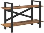 vidaXL B&uuml;cherregal Altholz 100 x 33,5 x 64 cm Holzwerkstoff 883956
