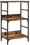 vidaXL B&uuml;cherregal Altholz-Optik 50x33x82 cm Holzwerkstoff 857464