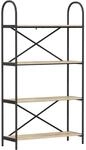 vidaXL B&uuml;cherregal Sonoma-Eiche 80 x 30 x 146 cm Holzwerkstoff 879894