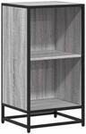 vidaXL B&uuml;cherregal Grau Sonoma 40x35x76 cm Holzwerkstoff 849097