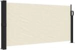 Furnicato Seitenmarkise Ausziehbar Creme 100x300 Cm