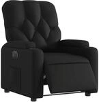 vidaXL Relaxsessel Elektrisch Schwarz Kunstleder Modell 23