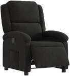 vidaXL Relaxsessel Elektrisch Schwarz Stoff Modell 35