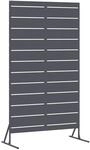 vidaXL Sichtschutz Anthrazit 100 x 50 x 180 cm Stahl 868565