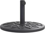vidaXL Sonnenschirmst&auml;nder f&uuml;r &Oslash;38/48 mm Mast 12 kg Rund 4007974