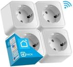 Echos Eco-4060 Smarte WLAN-Steckdose 4er Pack 16A Ausgangsleistung