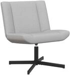 vidaXL Drehstuhl Wolkengrau 63 x 75 x 76 cm Stoff 42007333