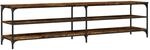 vidaXL TV-Schrank R&auml;uchereiche 200x30x50 cm Holzwerkstoff und Metall 826761