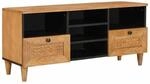 vidaXL TV-Einheiten mit Regal Hellbraun 100 x 33 x 46 cm Holzwerkstoff 4018098
