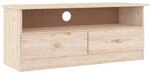 vidaXL TV-Schrank mit Schubladen ALTA 100x35x41 cm Massivholz Kief&uuml;r