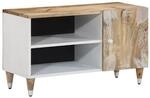 vidaXL TV-Schrank 80x31,5x46 cm Massivholz Mango 4018679