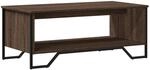 vidaXL Couchtisch Braun Eichen-Optik 100x51x40 cm Holzwerkstoff 848483