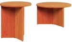 vidaXL Couchtisch 2 Stk Wachsbraun 49 x 49 x 28 cm Massivholz Kiefer 873552