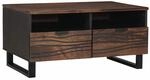 vidaXL Couchtisch mit Schubladen Braun und Schwarz 80 x 54 x 40 cm 4018021