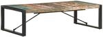 vidaXL Couchtisch 140x70x40 cm Altholz Massiv 321585