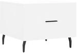 vidaXL Couchtisch Wei&szlig; 50x50x40 cm Holzwerkstoff 829428