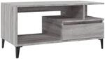 vidaXL Couchtisch Grau Sonoma 90x49x45 cm Holzwerkstoff Modell 1