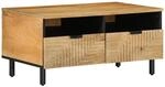vidaXL Couchtisch Braun 80x54x40 cm Massivholz Mango 4017733