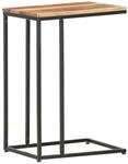 vidaXL Beistelltisch 35x45x65 cm Massivholz 286397