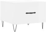 vidaXL Couchtisch Hochglanz-Wei&szlig; 50x50x40 cm Holzwerkstoff 829384