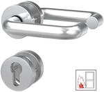 Basi - FS-Rosetten-Dr&uuml;cker-Garnitur - ZT-FS 2100 - Edelstahl - 7529-9208