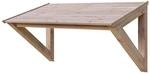 Skan Holz Vordach Poel 148 cm x 87 cm Natur Unbehandelt