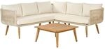 Beliani Sitzgruppe ALCAMO Hellbeige
