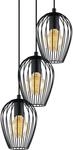 Eglo Pendelleuchte Newtown Schwarz 3-flammig &Oslash; 38 cm