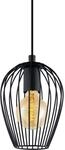 Eglo Pendelleuchte Newtown Schwarz &Oslash; 16 cm